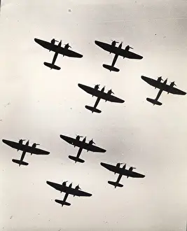 Whirlwind: Westland Whirlwind Is in box formation