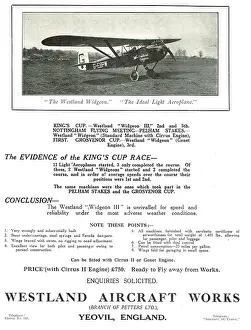 Widgeon: Westland Widgeon Light Aeroplane