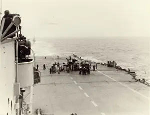 Wyvern: Westland Wyvern after landing on deck
