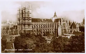 Buttresses: Westminster Abbey, London