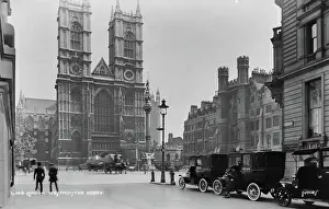 Lampposts: Westminster Abbey, London