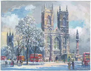 Hofler: Westminster Abbey in the snow