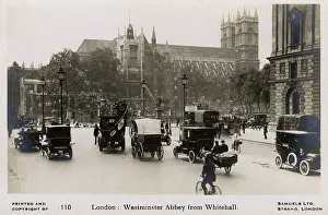 Double Decker: Westminster Abbey - viewed from the end of Whitehall