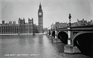 Showcases: Westminster Bridge and Big Ben
