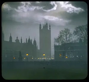 Slid: Westminster - Lantern Slide