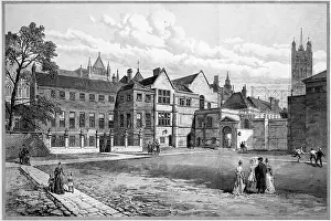 Deans: Westminster School, Little Dean's Yard 1890