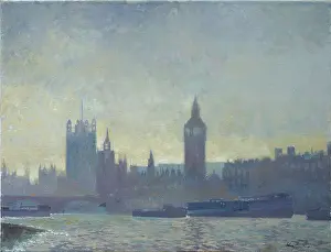 Heseltine: Westminster from the Thames