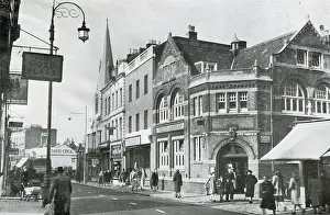 Sunblind: Westow Hill, Upper Norwood, looking West, Croydon, Surrey