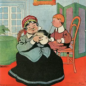 Nannies: WET-NURSE WITH STRAW