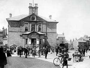 Wetherby: Wetherby Town Hall early 1900s