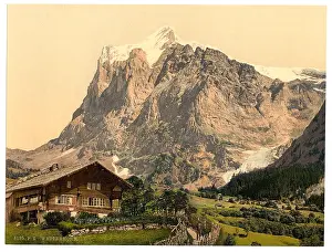 Wetterhorn: Wetterhorn, from the Scheideg, Bernese Oberland, Switzerland