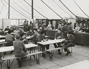 Tents: Weybourne Summer Camp, April 1954