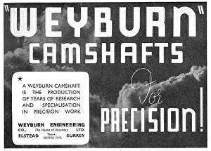 Camshafts: Weyburn Aero Engine Camshafts