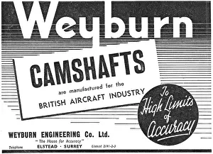 Camshafts: Weyburn Aero Engine Camshafts