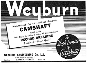 Camshafts: Weyburn Aero Engine Camshafts