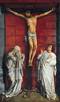 Crucify: WEYDEN, Rogier van der (1400-1464). Calvary