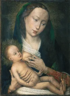 Nipple: WEYDEN, Rogier van der (1400-1464). Madonna