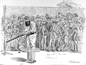 Arguably: W.G. Grace batting in the Nets at Lord's, 1895