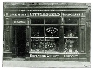 Ventnor: WH Littlefield, Chemist and Druggist, Ventnor, Isle of Wight