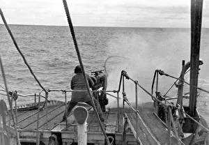 Whaler: Whalers with harpoon