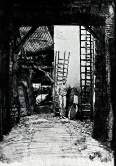 Whistler: Wharf Interior, The Thames