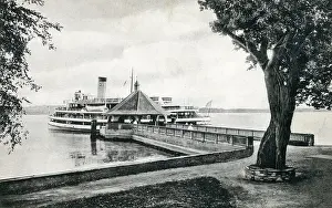 Washingtons: The Wharf on the Potomac River at Mount Vernon