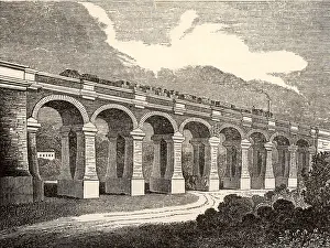 1838: The Wharncliffe Viaduct, Hanwell, Middlesex, 1838