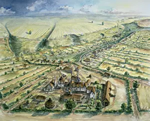 Wharram: Wharram Percy Medieval Village