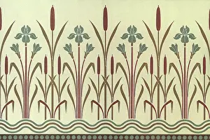 Conventional: Wheat and Floral Design