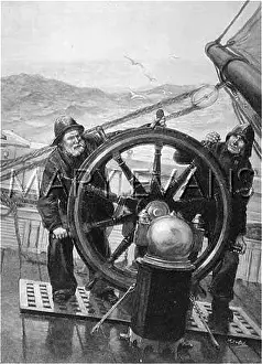 Helmsman: TWO AT THE WHEEL
