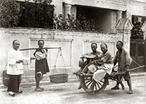 Barrow: Wheel barrow Ceylon SriLanka circa 1880s