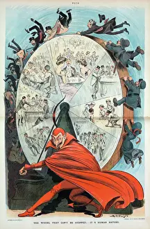 Spins: The wheel that can't be stopped; - it's human nature