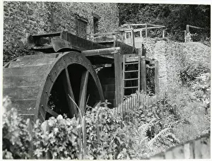 Disused: MILL WHEEL AT DUNSTER