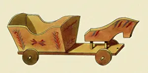 Hercik: Wheeled Horse and Wagon
