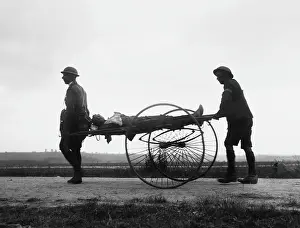 Wheeled stretcher 1916
