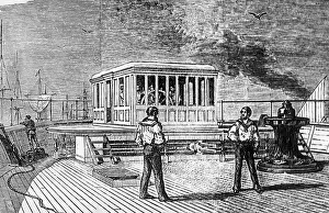 Movable: Wheelhouse of the Great Eastern, 1859