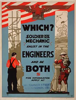 Wilmington: Which? Soldier or mechanic - Enlist in the Engineers and be