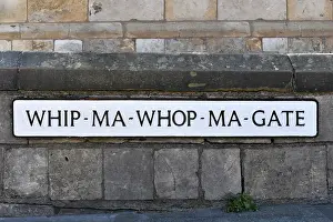 Streetscape: Whip-Ma-Whop-Ma-Gate, York