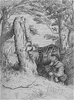 Frant: A whipping post at Frant, Kent