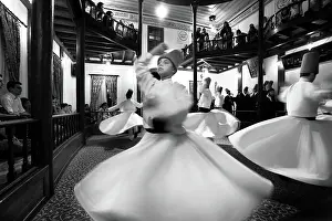 Sama: Whirling dervishes, Bursa, Turkey