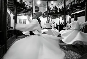 Sama: Whirling dervishes, Bursa, Turkey