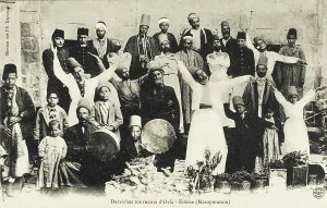 Urfa: Whirling Dervishes with instruments - Urfa