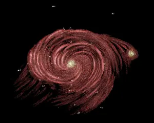 Whirlpool: Whirlpool Galaxy, William Parsons, 1850