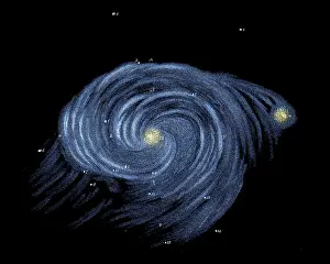 Whirlpool: Whirlpool Galaxy, William Parsons, 1850