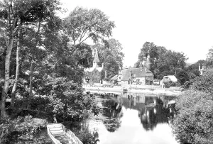 Pangbourne: Whitchurch, from Pangbourne 1890