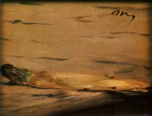 Manet: White Asparagus Stalk, by Manet
