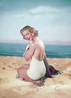 Enticing: WHITE BATHING COSTUME