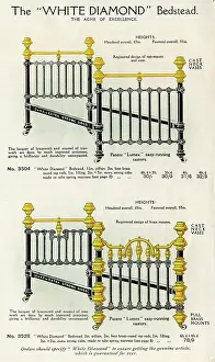 Unattributed: The White Diamond Bedstead No. 5