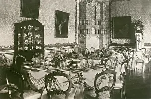 Tsarskoye: White Dining Room, Catherine Palace, Tsarkoe Selo, Russia