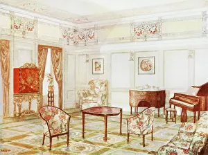 Furnished: A WHITE DRAWING ROOM